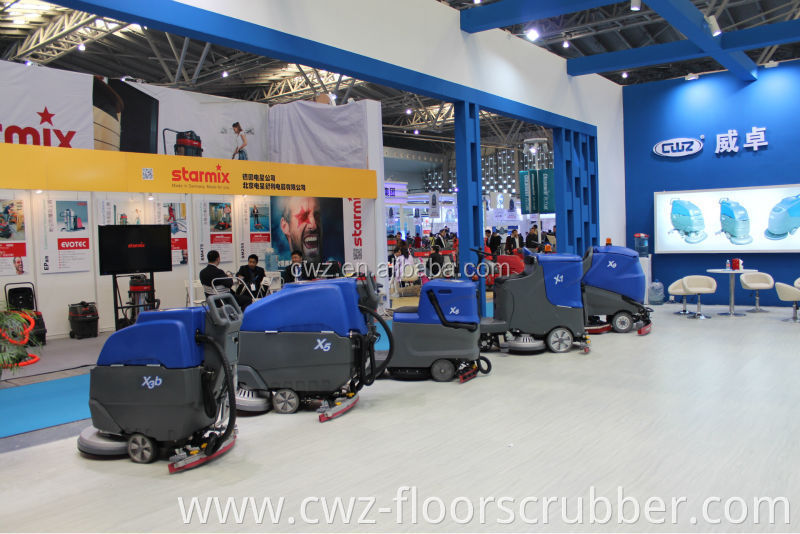 Large driving type sweeping machine auto electric floor scrubber dryer